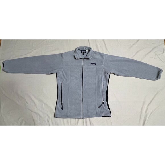 Patagonia Polartec Regulator Women's Medium Gray  and Black Full-Zip Fleece Jack - Picture 4 of 12